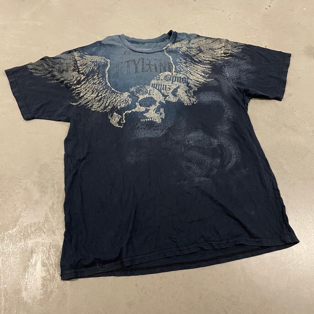 Vintage Y2K affliction style t-shirt
